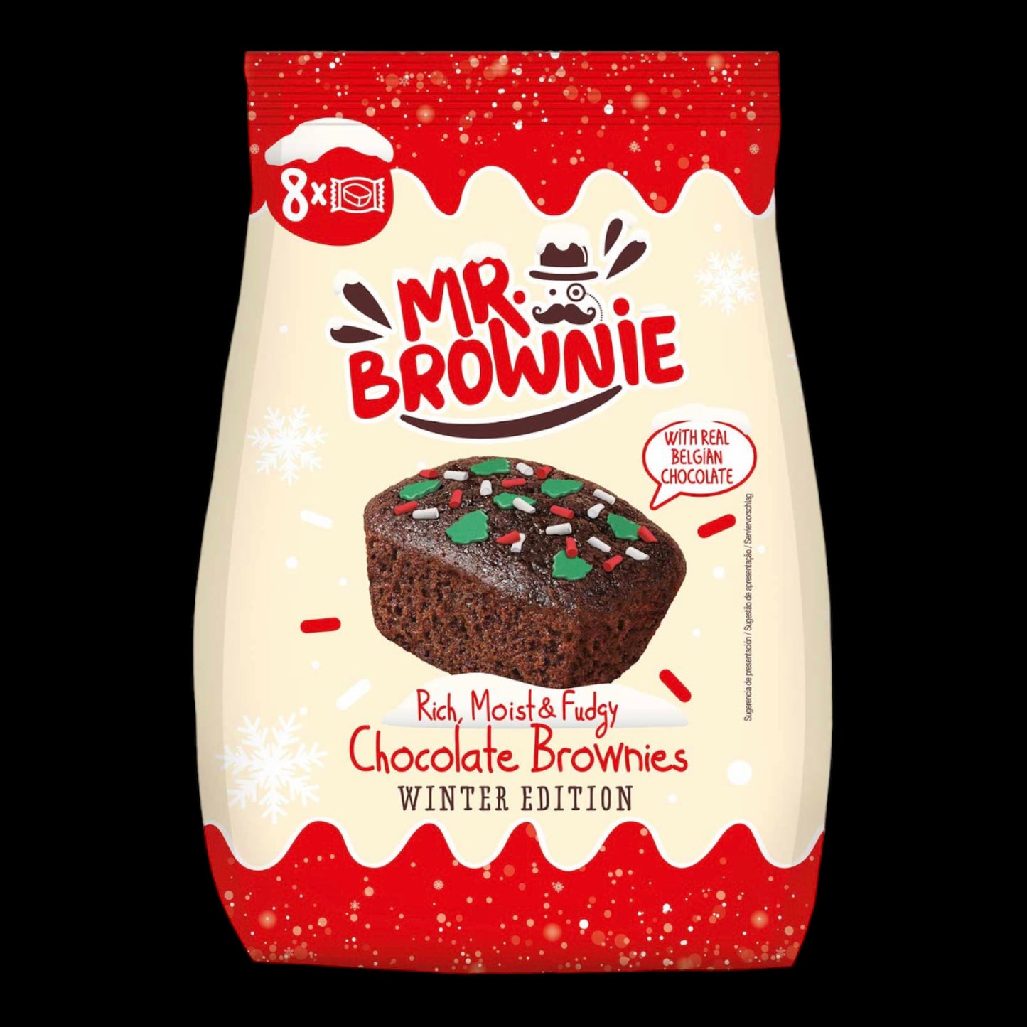 Mr. Brownie Chocolate Brownies Winter Edition 200g