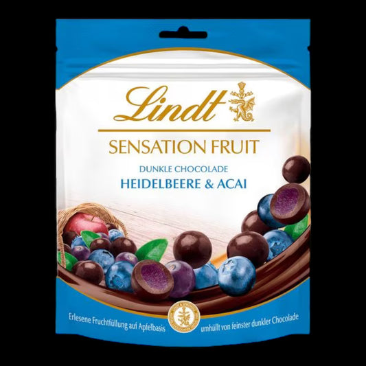 Lindt Sensation Fruit Dunkle Chocolade Heidelbeere & Acai 150g
