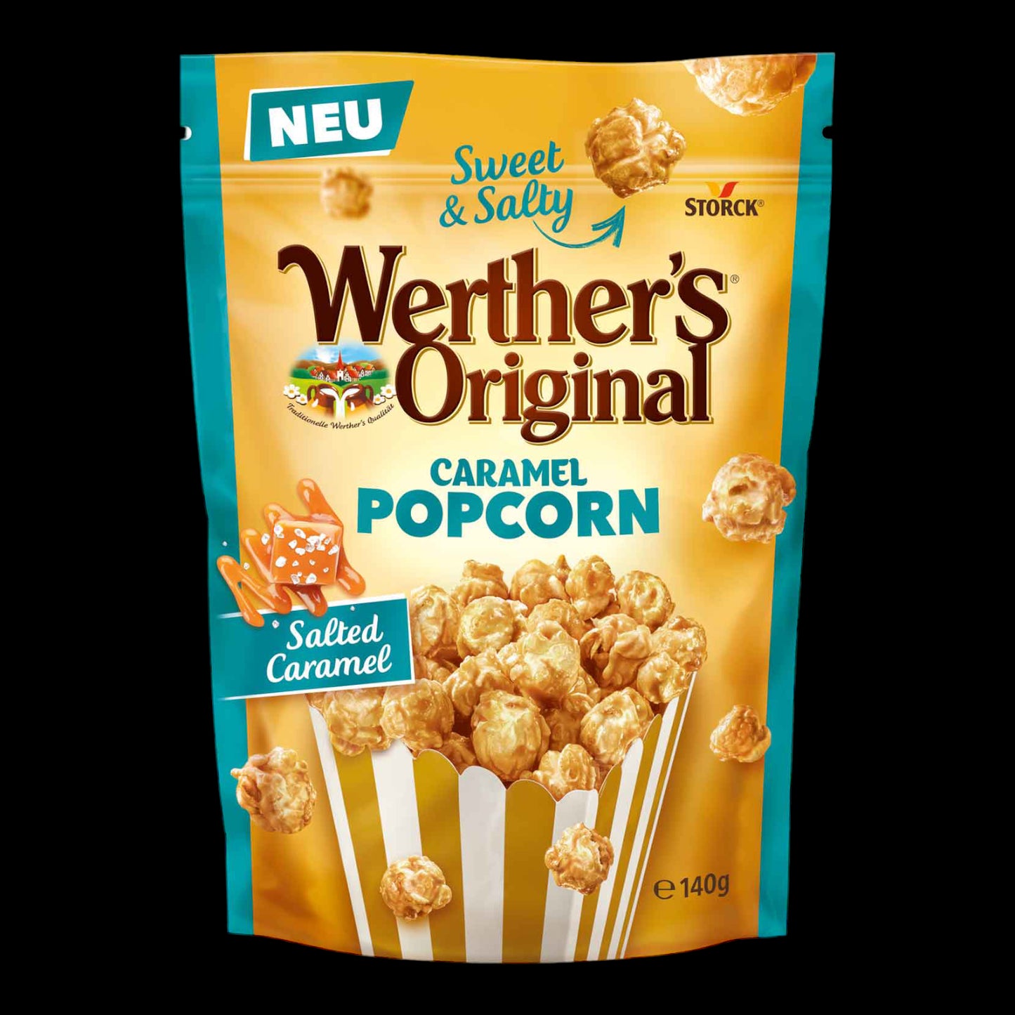 Werthers Original Caramel Popcorn Salted Caramel 140g