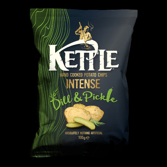 Kettle Intense Dill & Pickle 100g - Limited Edition