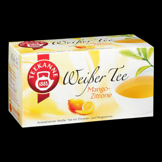 Teekanne Weißer Tee Mango-Zitrone 20er