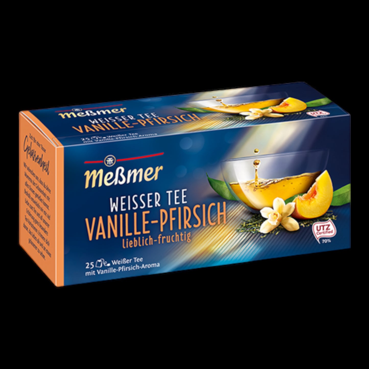 Meßmer Weißer Tee Vanille-Pfirsich 25er