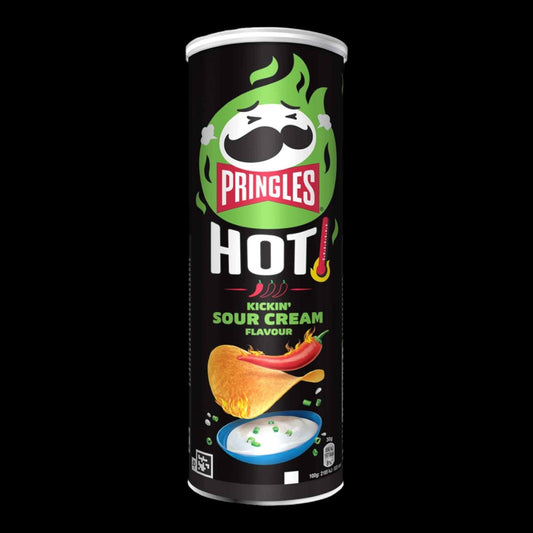 Pringles Hot Kickin' Sour Cream 160g