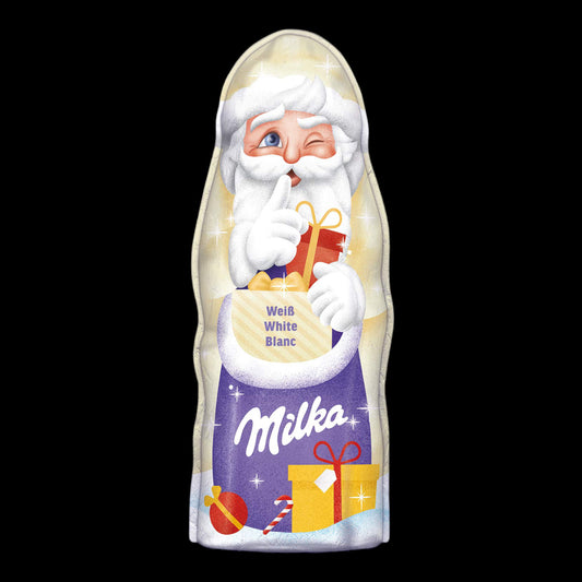 Milka Weihnachtsmann Weiß 90g