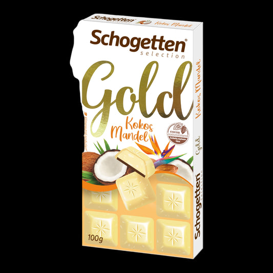 Schogetten Selection Gold Kokos Mandel 100g