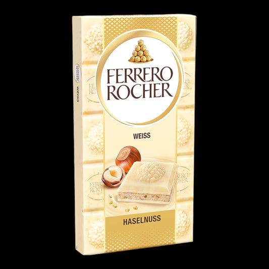 Ferrero Rocher Tafel Weiss 90g