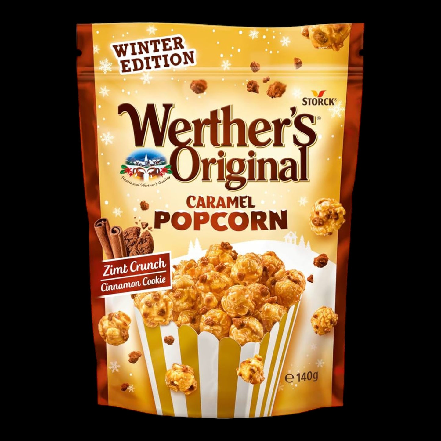 Werther's Original Caramel Popcorn Zimt Crunch 140g