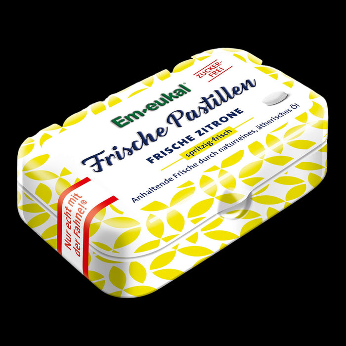 Em-eukal Frische Pastillen Frische Zitrone zuckerfrei 20g