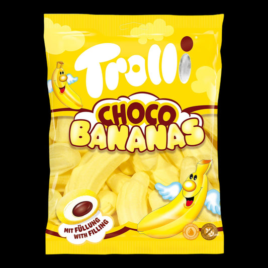 Trolli Choco Bananas Schaumzucker mit Schokofüllung 150g