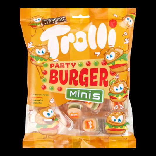 Trolli Party Burger Minis 17x10g