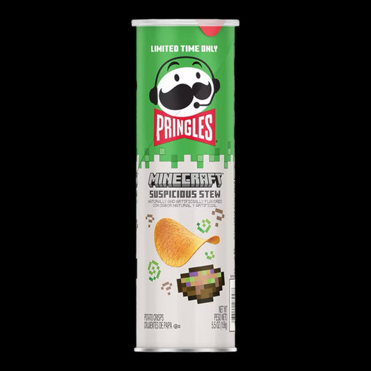 Pringles Minecraft Suspicious Limited Edition 158g