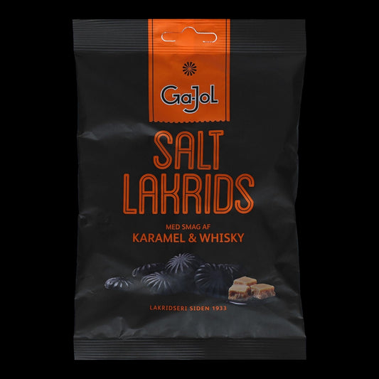 Ga-Jol Salt Lakrids Karamel & Whisky 140g