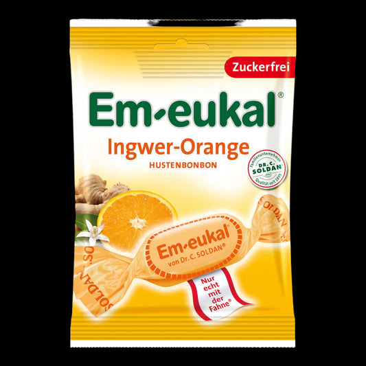 Em-eukal Ingwer-Orange zuckerfrei 75g