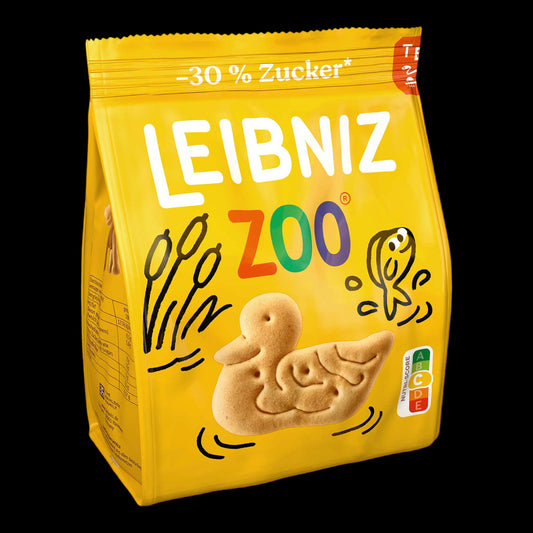 Leibniz Zoo -30% Zucker 125g