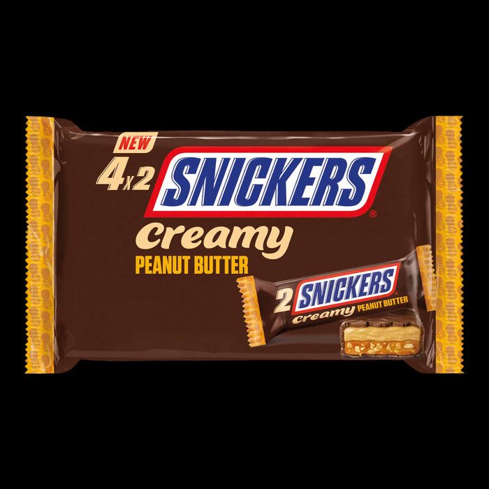 Snickers Creamy Peanut Butter 4er