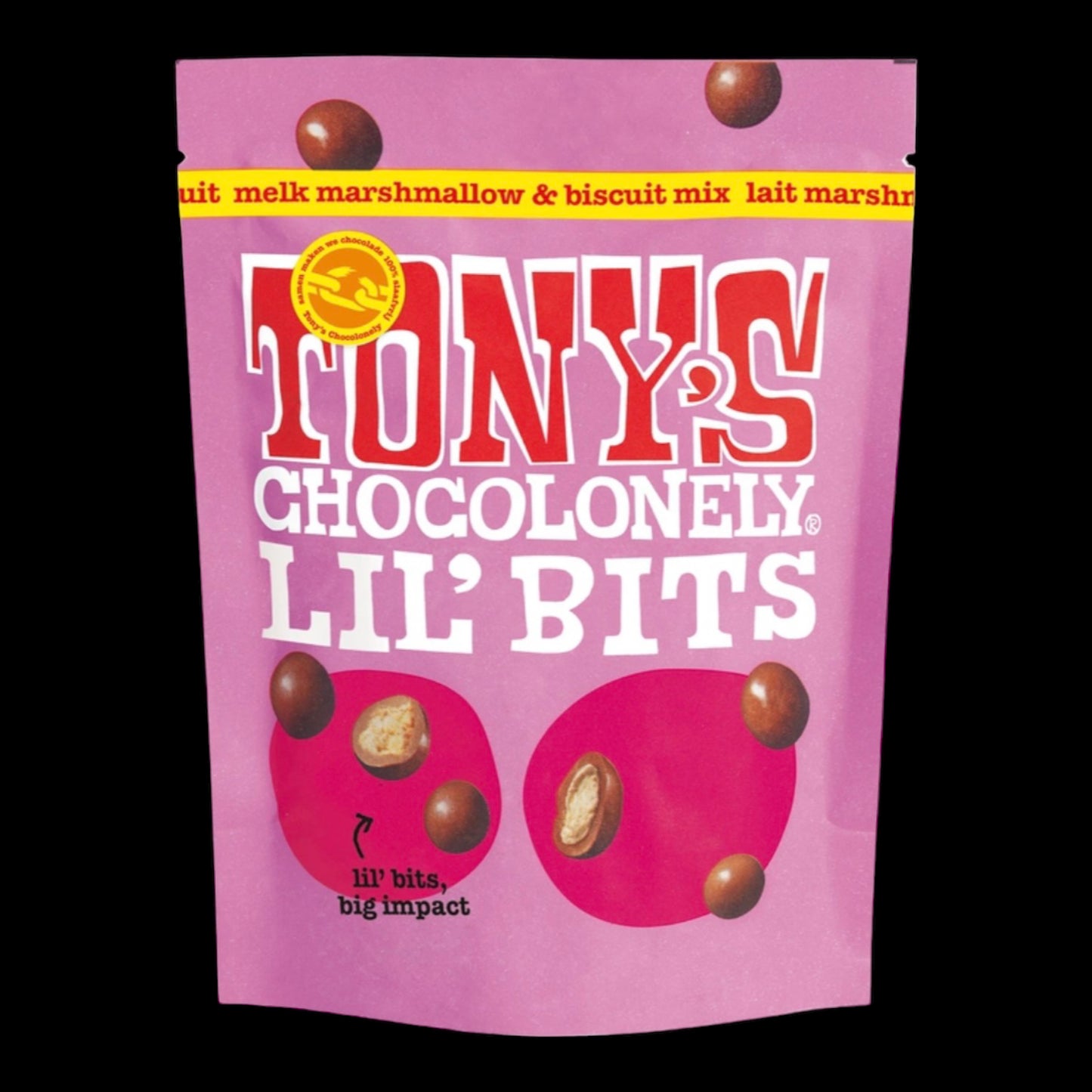 Tony’s Chocolonely Lil’ Bits Marshmallow & Biscuit 120g
