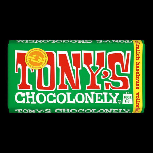 Tony's Chocolonely Vollmilchschokolade Haselnuss 180g