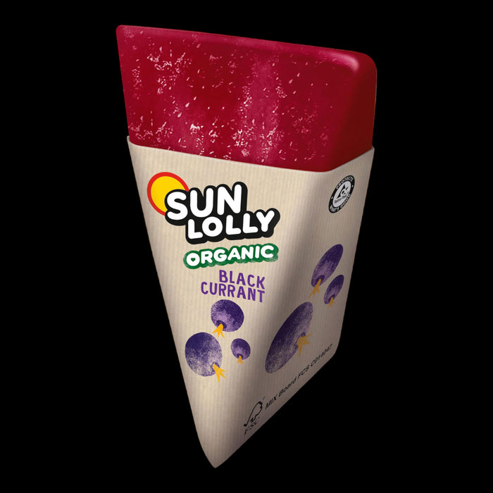 Sun Lolly Wassereis Schwarze Johannisbeeren Bio 7er