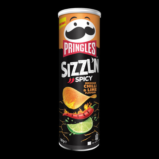 Pringles Sizzln Mexican Chili & Lime 180g