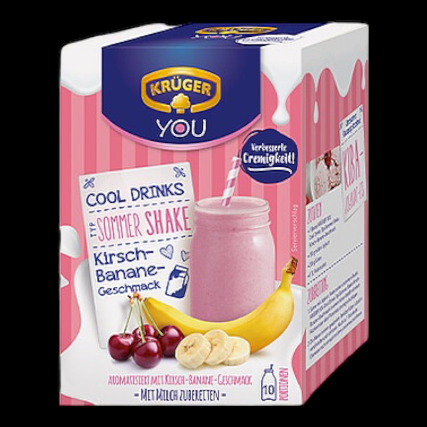 KRÜGER COOL DRINKS Sommer Shake Kirsch Banane