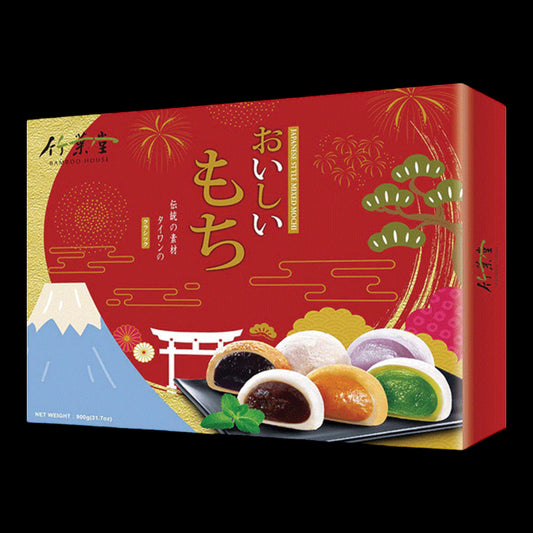 Mochi Mixed Flavor Box BAMBOO HOUSE 900 g