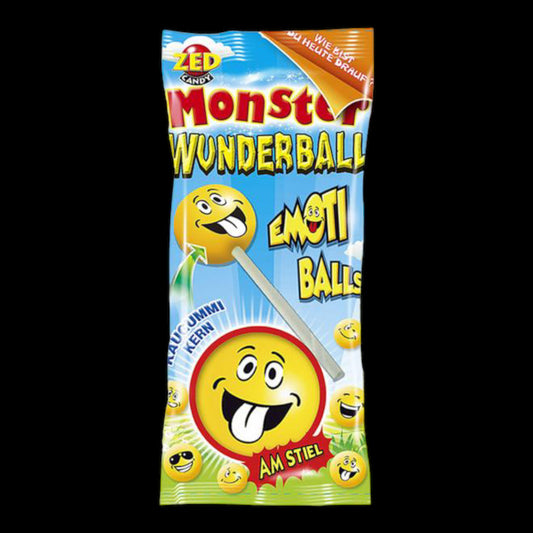 ZED Candy Monster Wunderball am Stiel Emoti Balls 80g