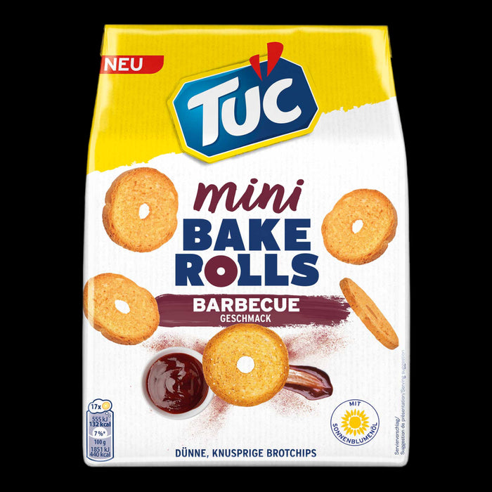 TUC Bake Rolls Mini Barbecue 150g