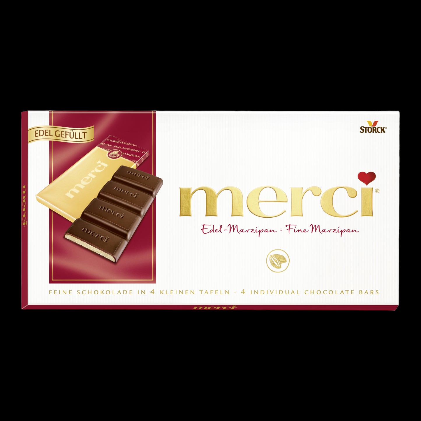 merci Tafelschokolade Edel-Marzipan 112g