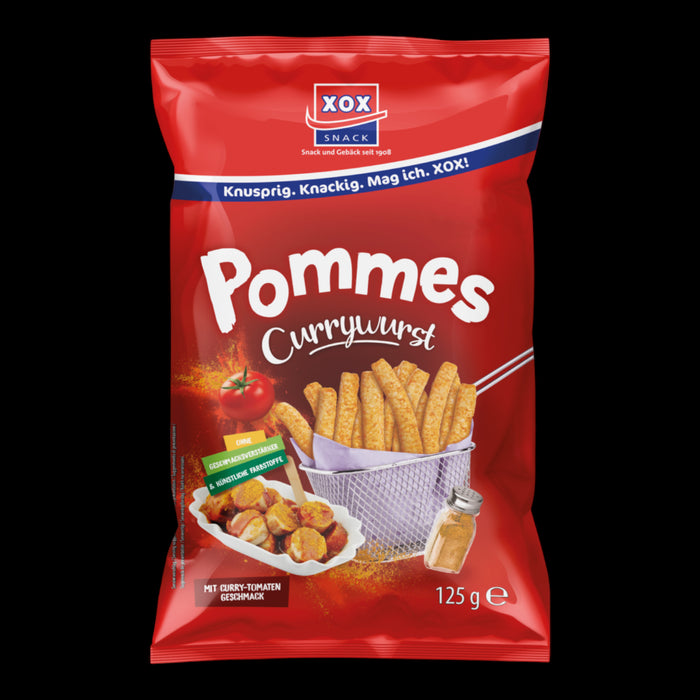 XOX Pommes Currywurst 125g