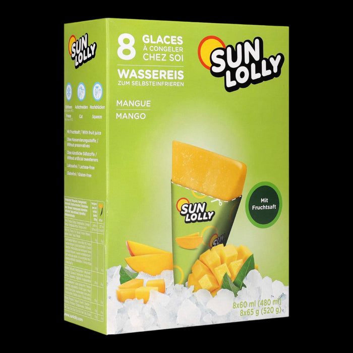 Sun Lolly Wassereis Mango 8er