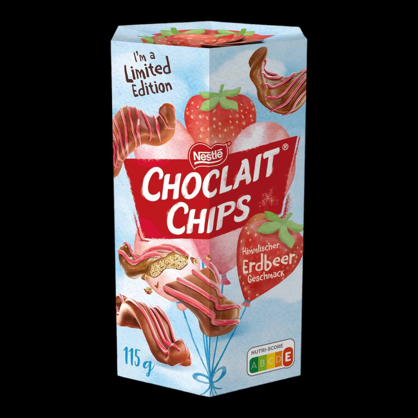 Choclait Chips Erdbeer 115g