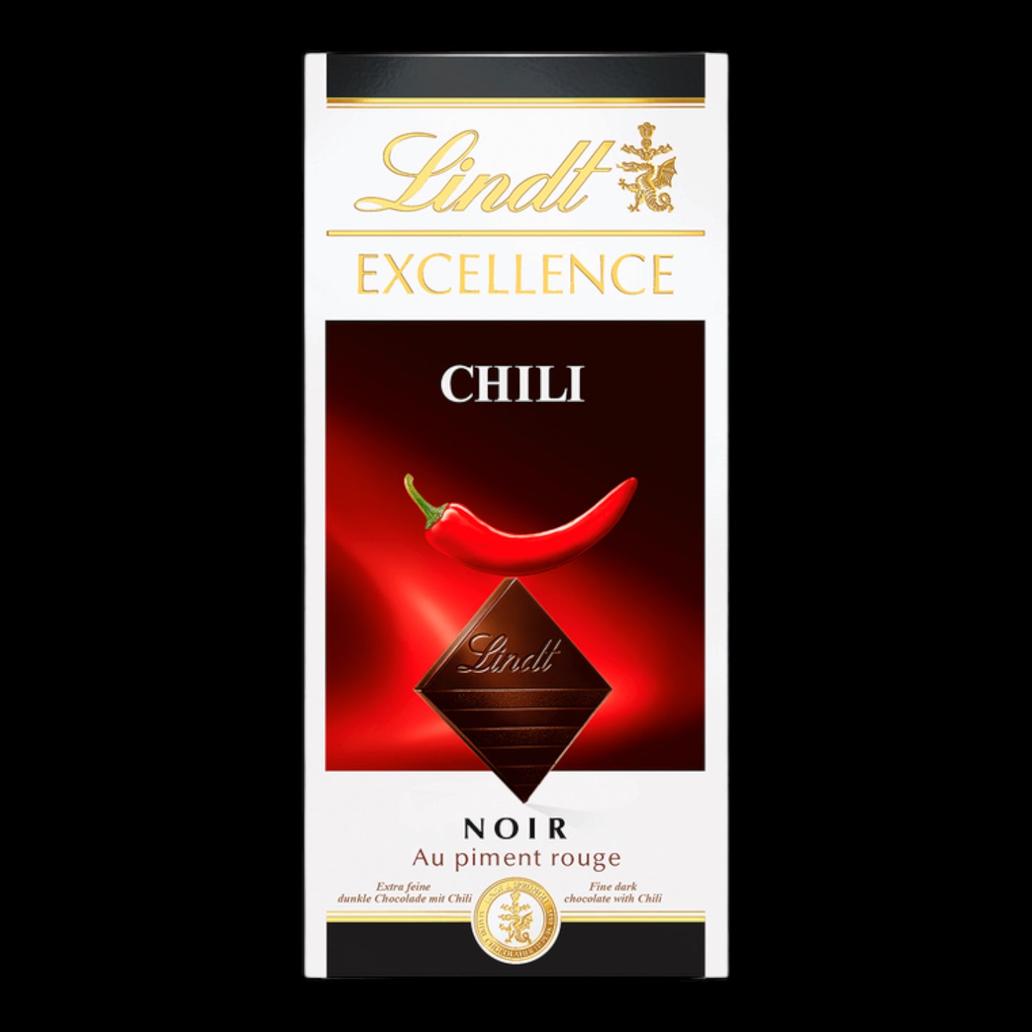Lindt Excellence Chili Tafel 100g MHD: 29.02.24