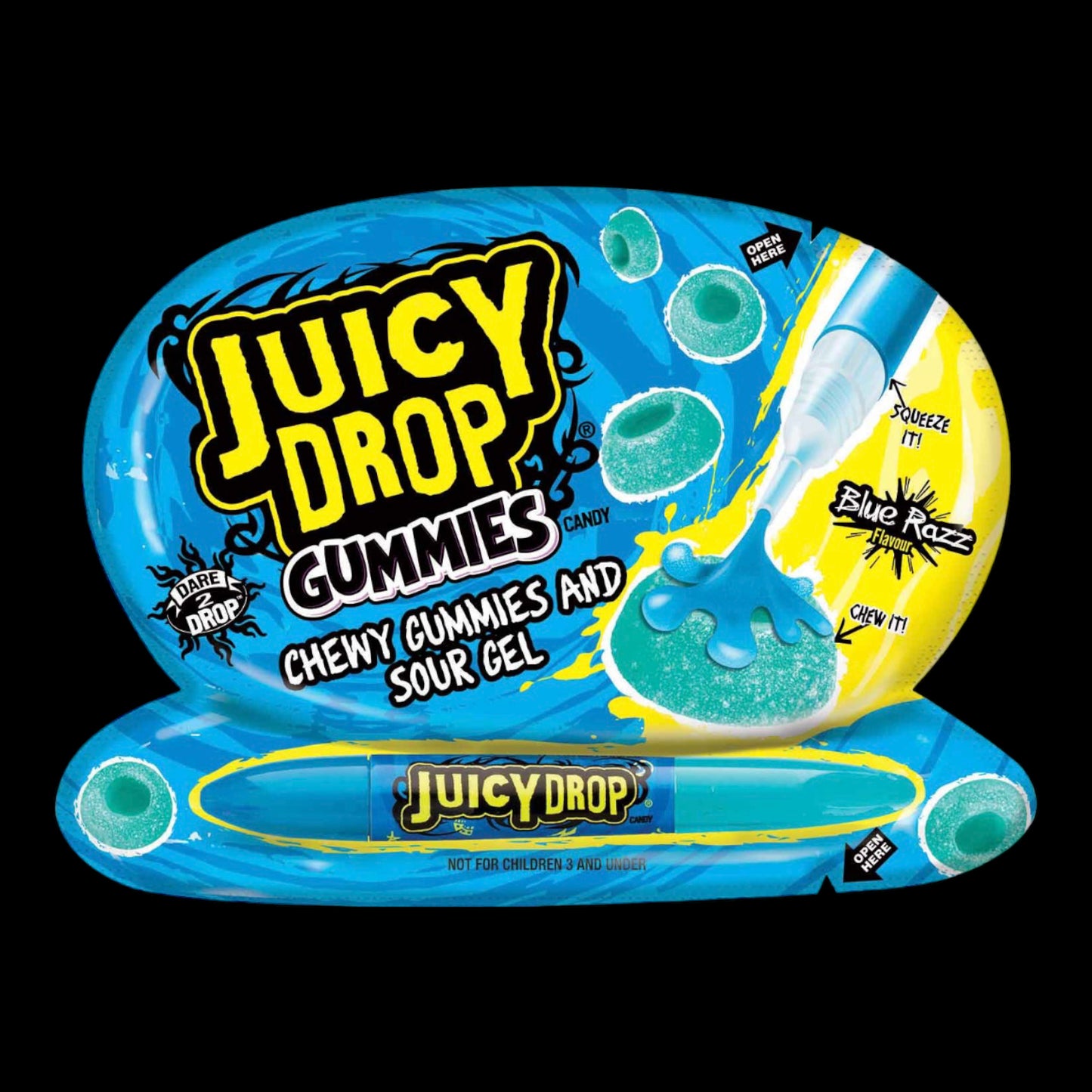 Bazooka Juicy Drop Gummies 57g