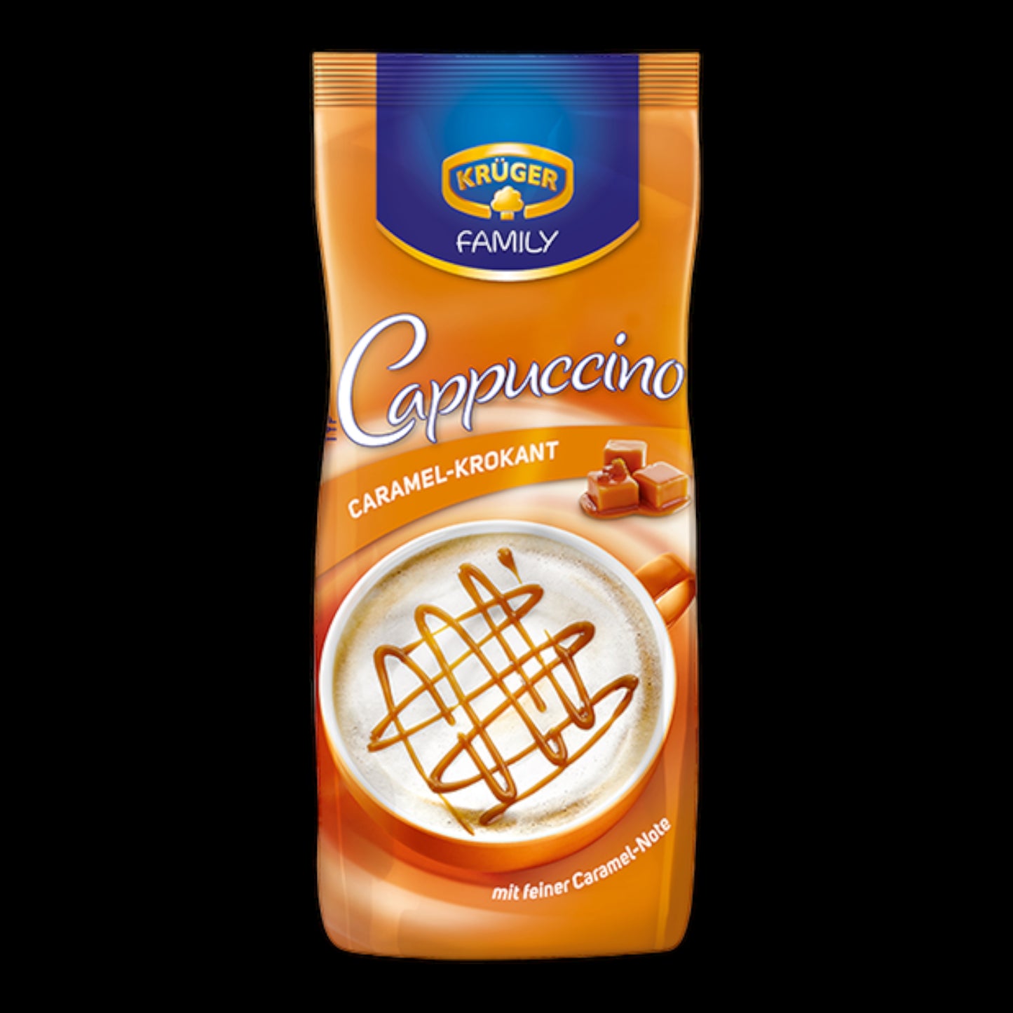 Krüger Cappuccino Caramel-Krokant 500g
