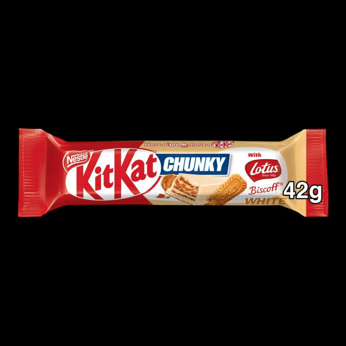 KitKat Chunky Lotus Biscoff White 42g