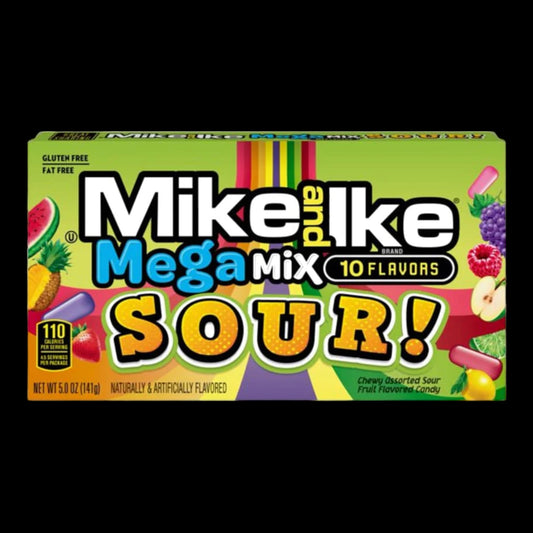 Mike and Ike Mega Mix Sour Box 141g