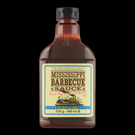 Mississippi Barbecue Sauce Sweet n’ Mild 510g