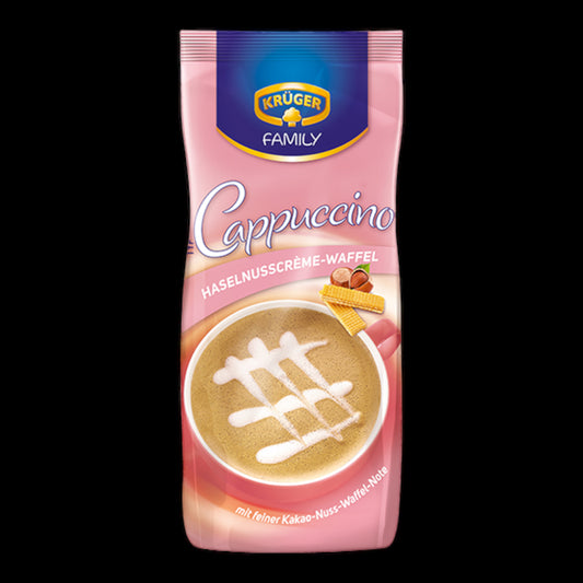 Krüger Cappuccino Haselnuss-Crème Waffel 500g