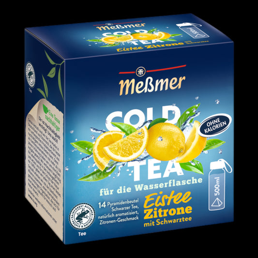 Meßmer Cold Tea Eistee Zitrone 14er