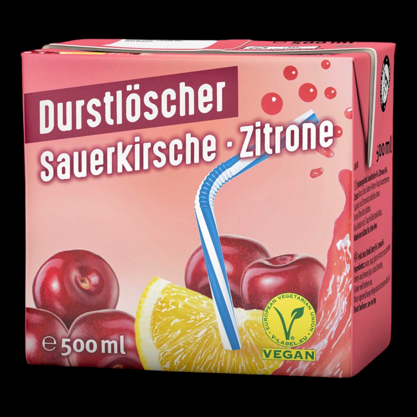 Durstlöscher Sauerkirsche-Zitrone 500ml