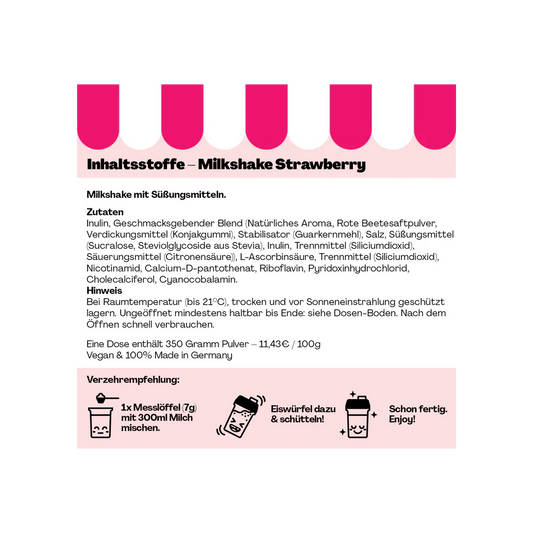 Holy Milkshake Erdbeere 1x0.5l