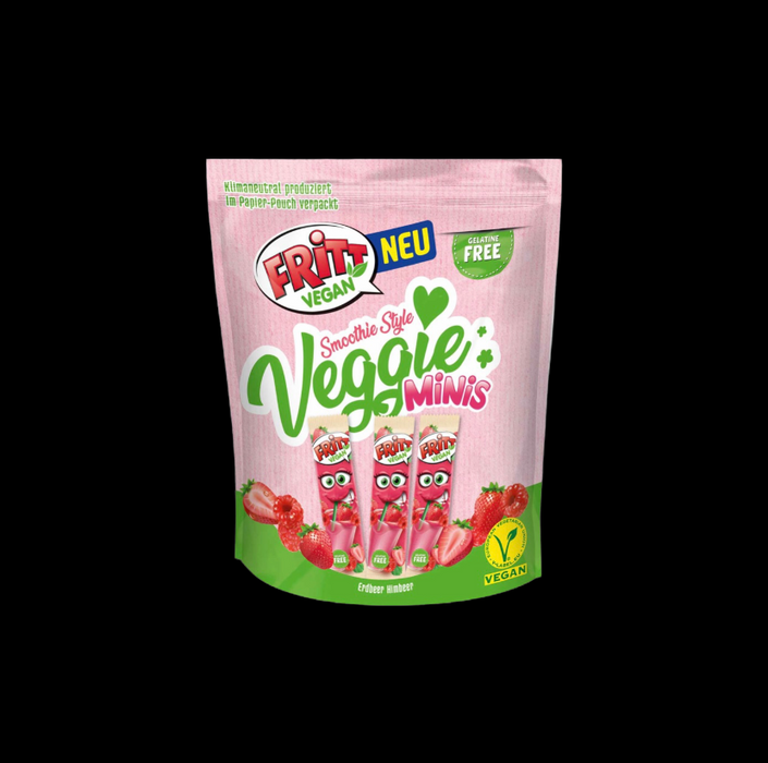 Fritt Vegan Smoothie Style Veggie Minis Erdbeer & Himbeer 135g