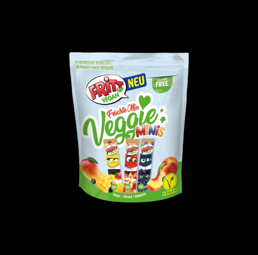 Fritt Vegan Früchte Mix Veggie Minis Mix 135g - candymen.ch