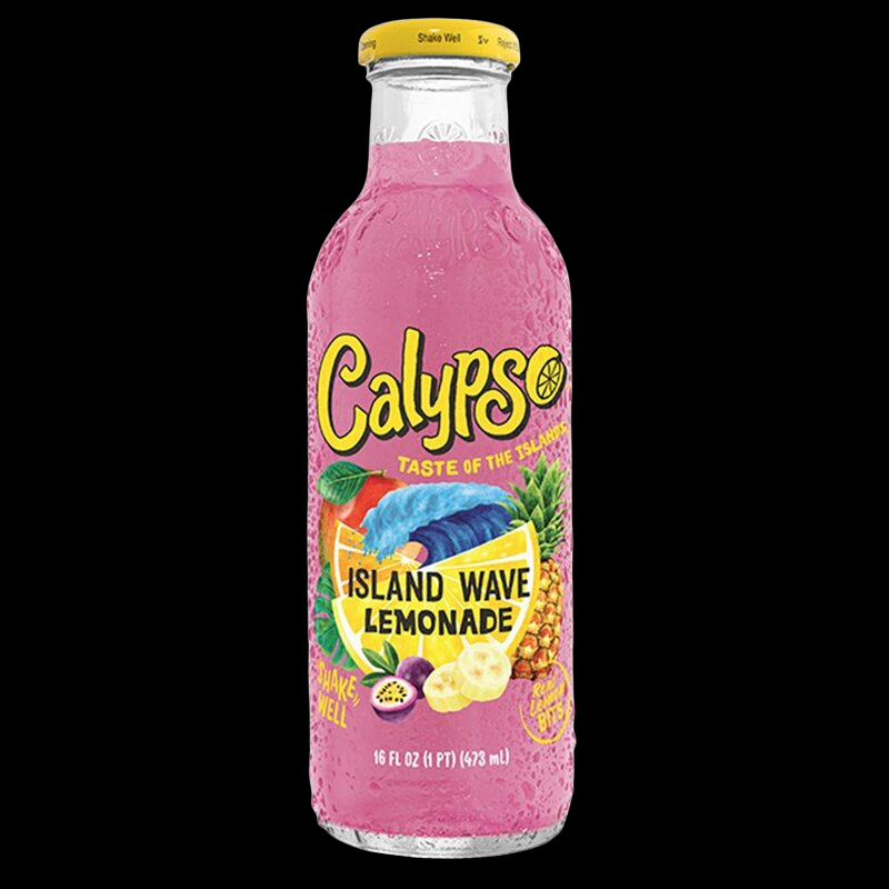 Calypso - Island Wave Lemonade - Glasflasche - 473 ml