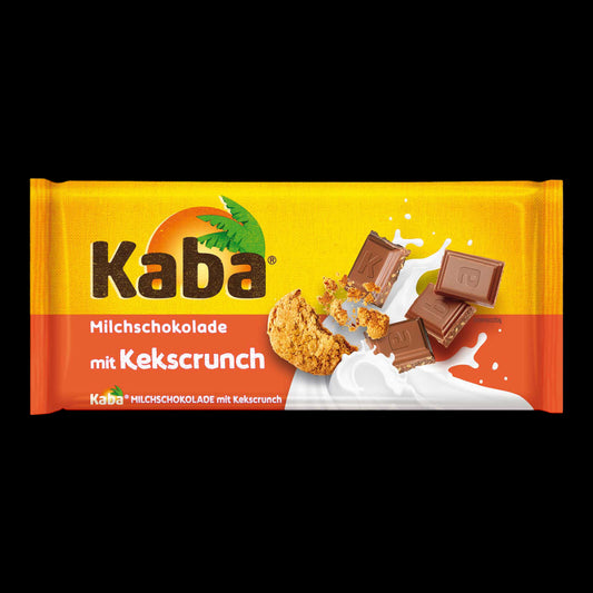 Kaba Milchschokolade mit Kekscrunch 100g
