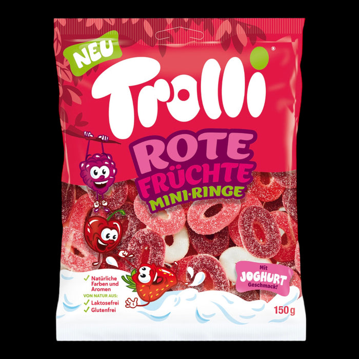 Trolli Rote Früchte Mini-Ringe 150g