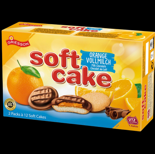Soft Cake Orange Vollmilch 2x12er
