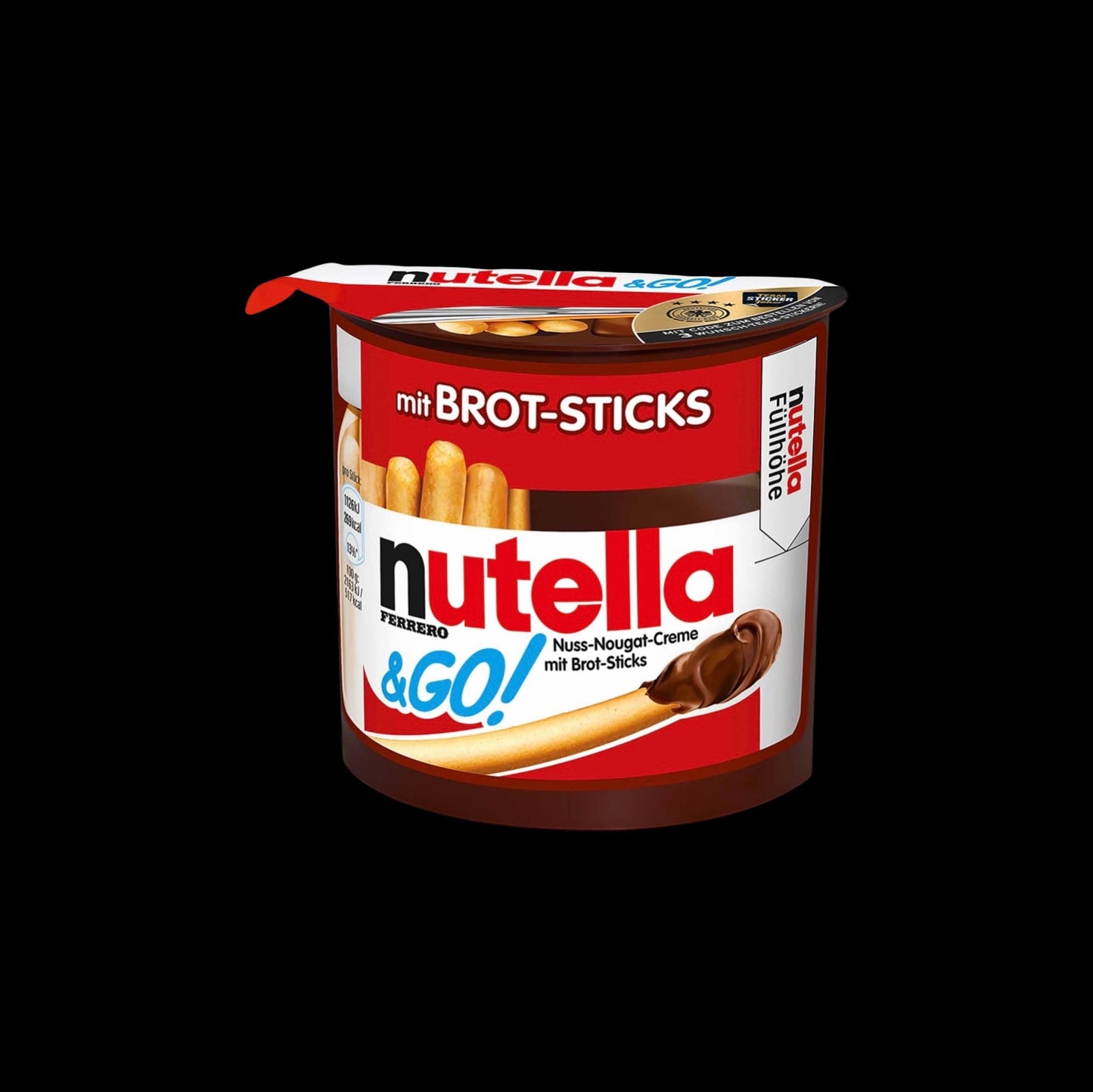 Nutella & GO! Brot-Sticks 52g