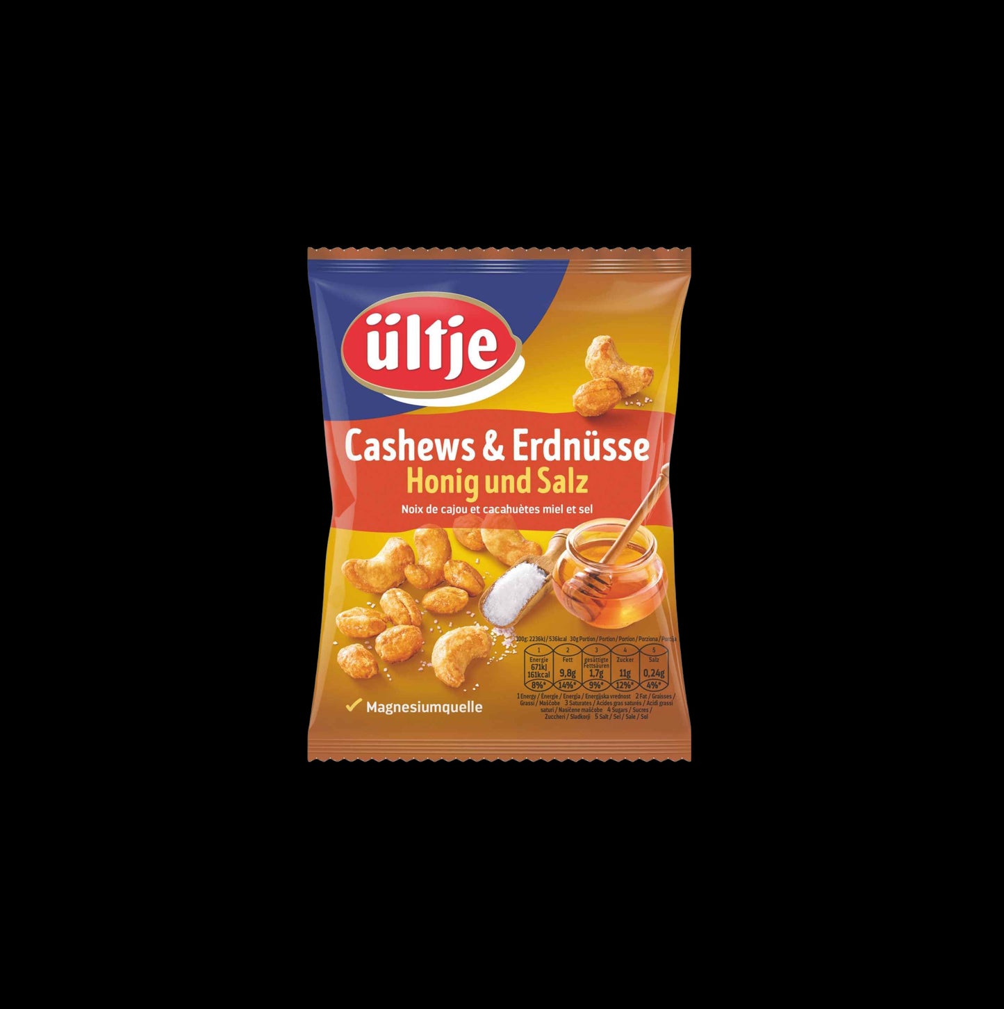 ültje Cashews & Erdnüsse Honig und Salz 200g