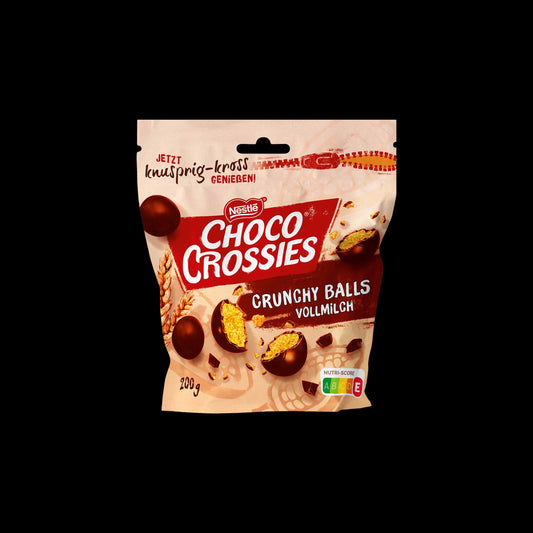 Choco Crossies Crunchy Balls Vollmilch 200g MHD: 31.01.24